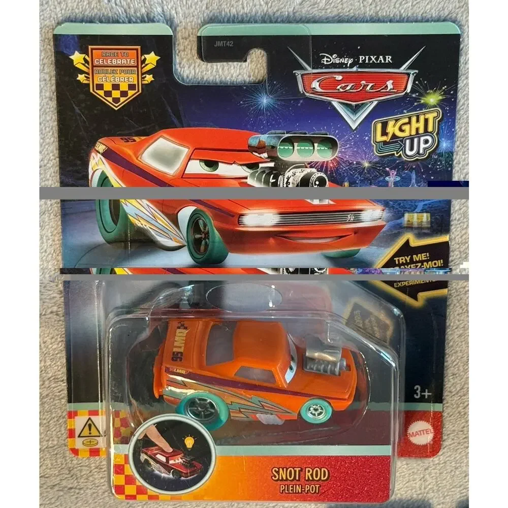 Disney Pixar Cars Lot 5 Light Up Set Collection Race To Celebrate McQueen Mater